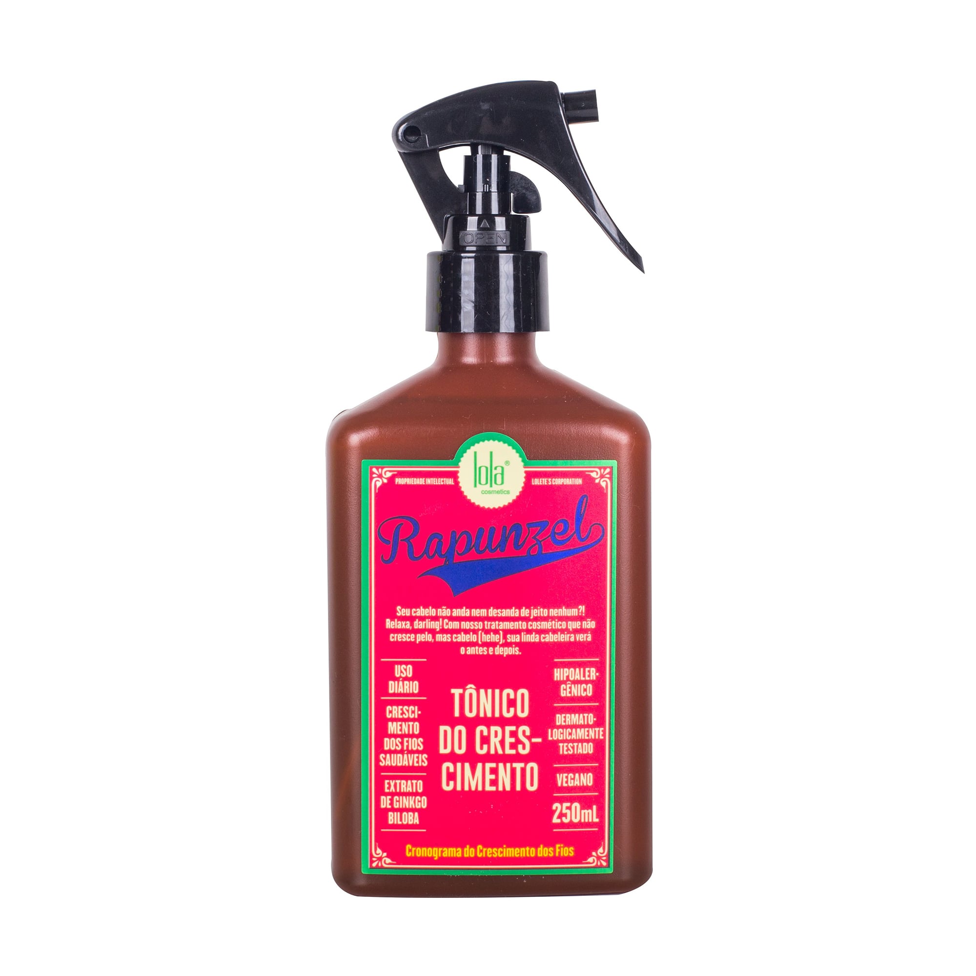 Тонік-спрей Lola From Rio Rapunzel Hair Growth Tonic для росту волосся, 250 мл